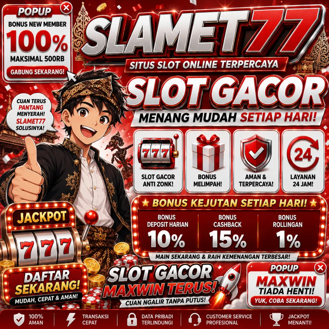 SLAMET77 Banner